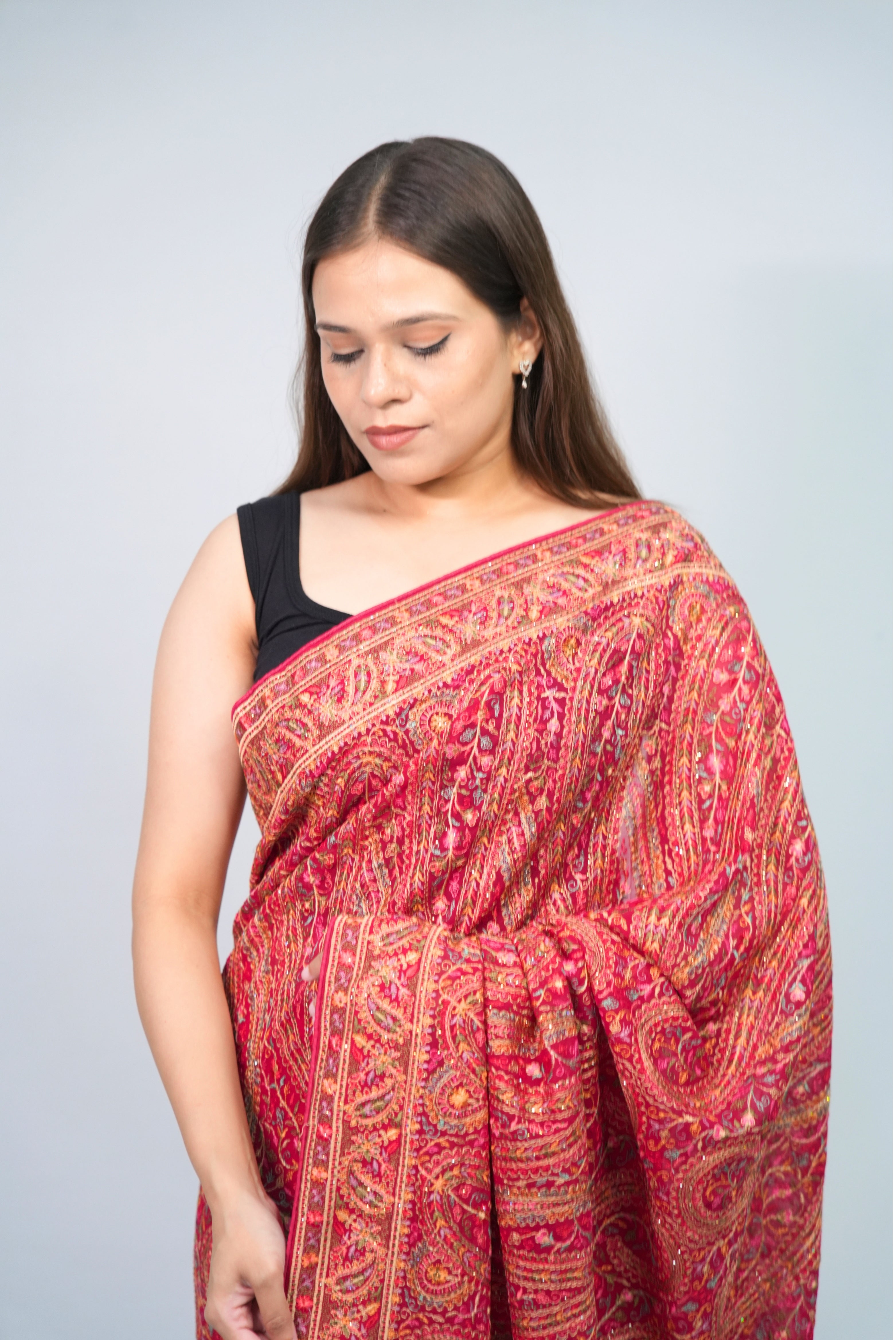 Georgette Kashmiri Work