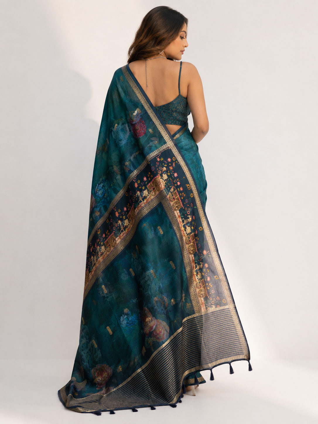 Digital Print Mashru Silk
