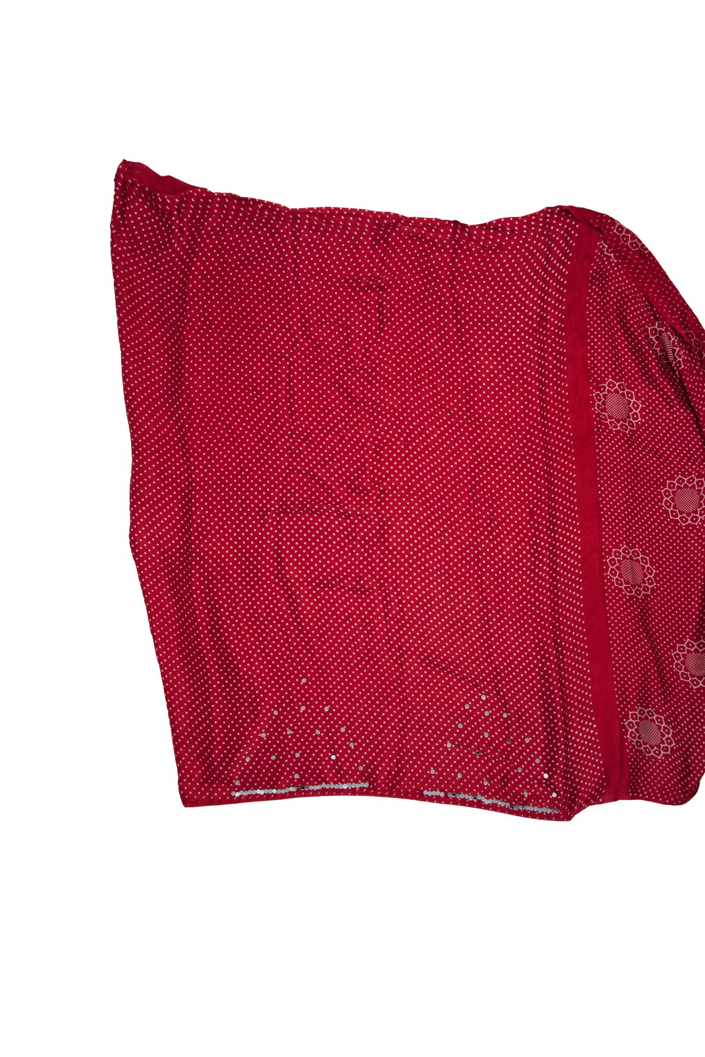 Modal silk Bandhani saree