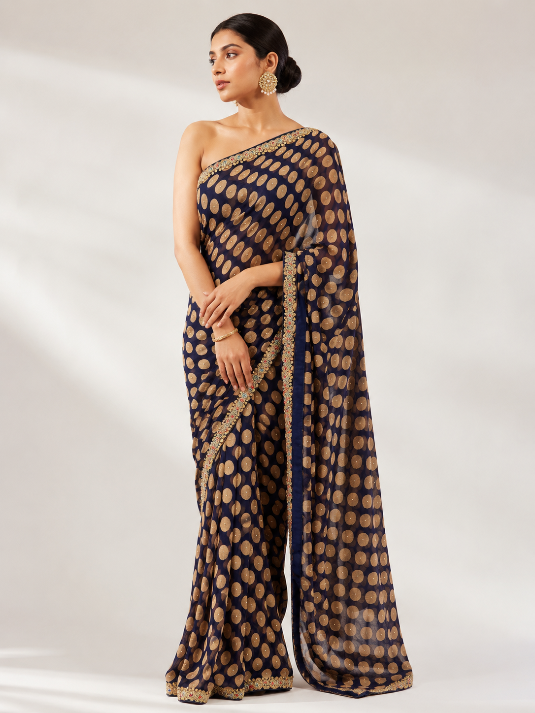Chiffon Handwork Saree