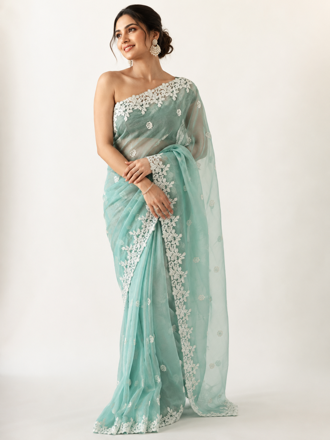 Organza Saree