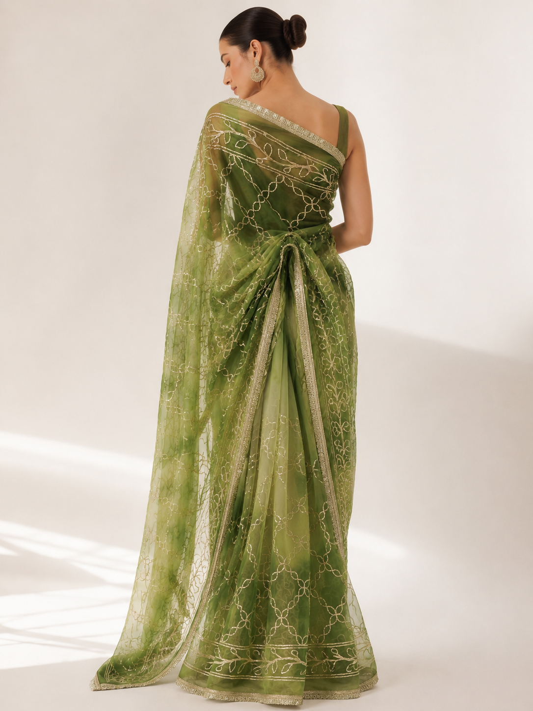 Chiffon Gota Work