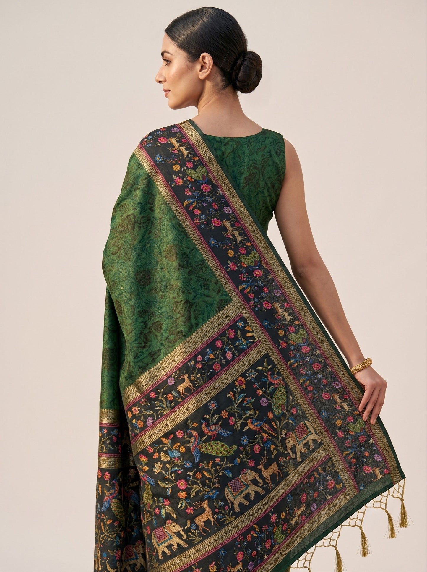 Mashru Silk Saree