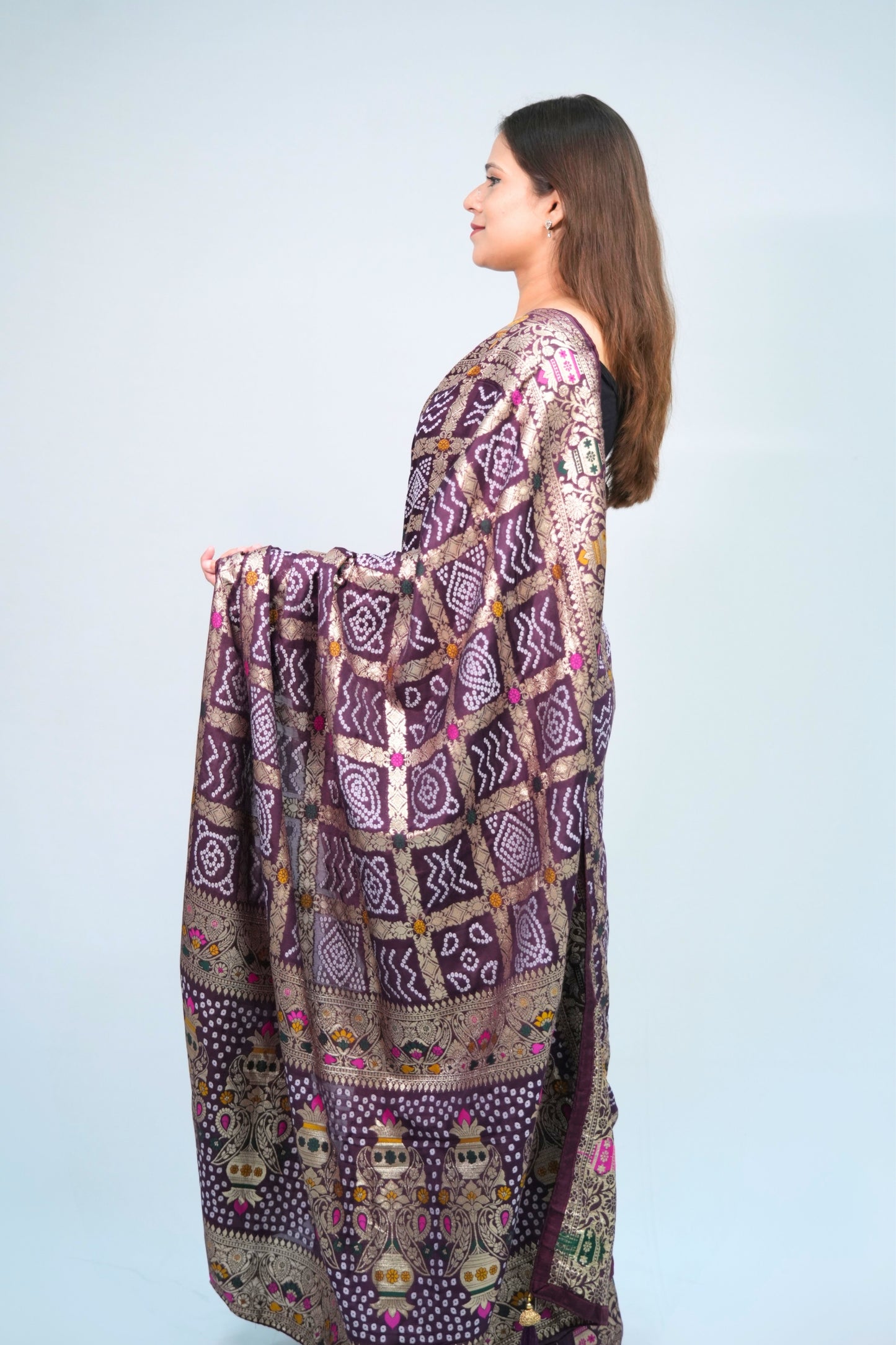 Ghatchola Silk Saree