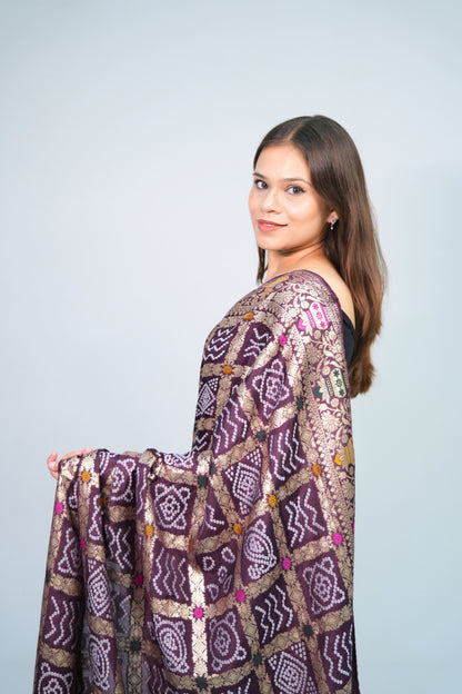 Ghatchola Silk Saree