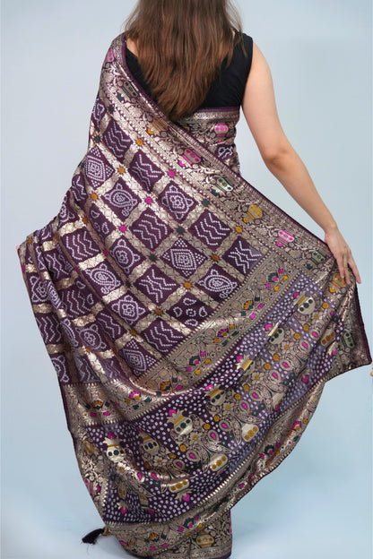 Ghatchola Silk Saree