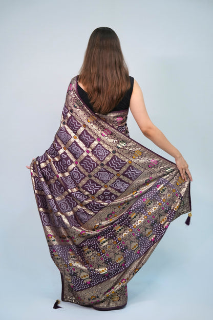 Ghatchola Silk Saree