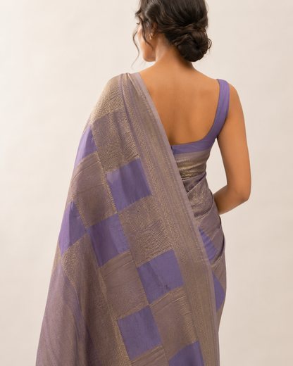 Chinon Crepe Saree