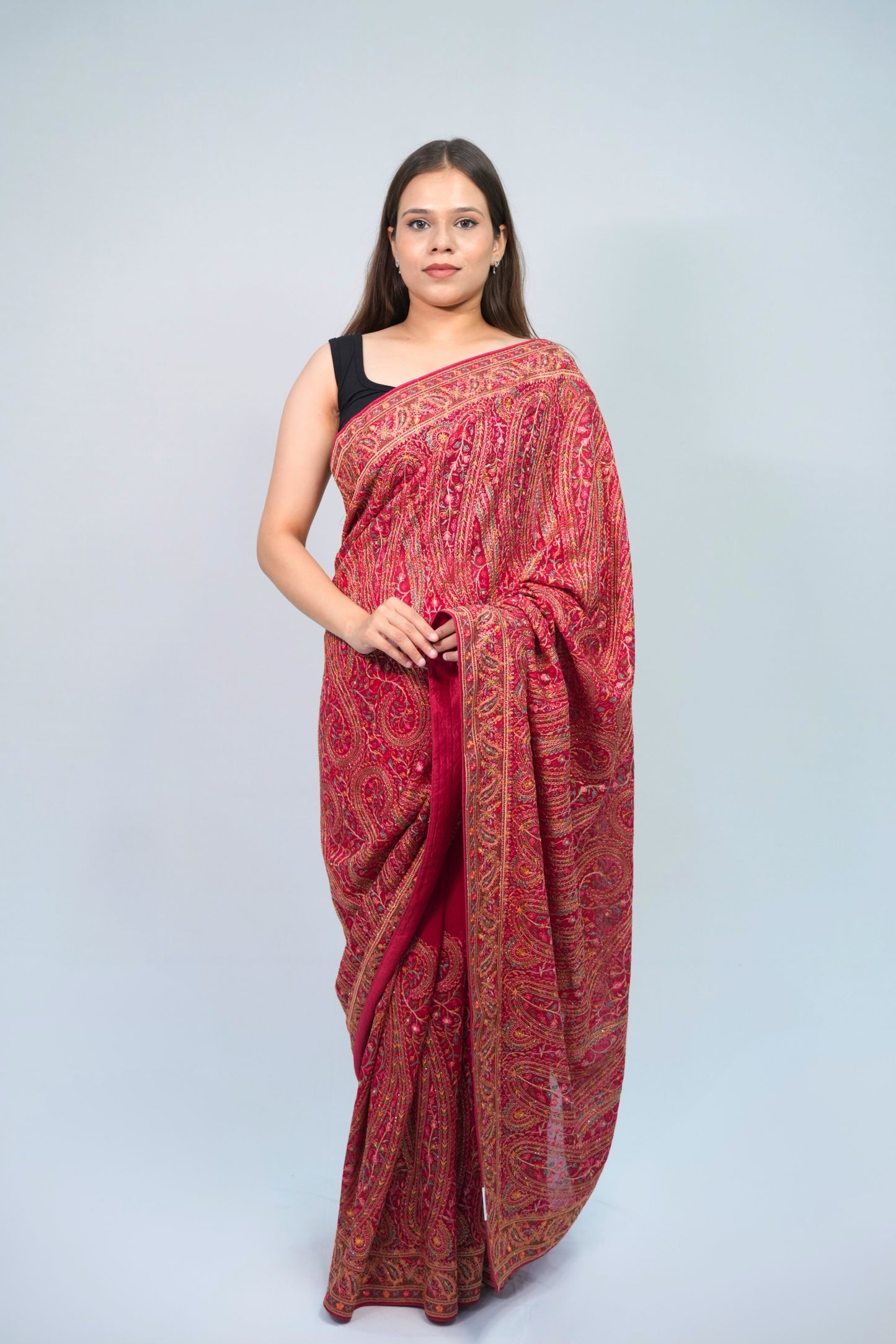 Georgette Kashmiri Work