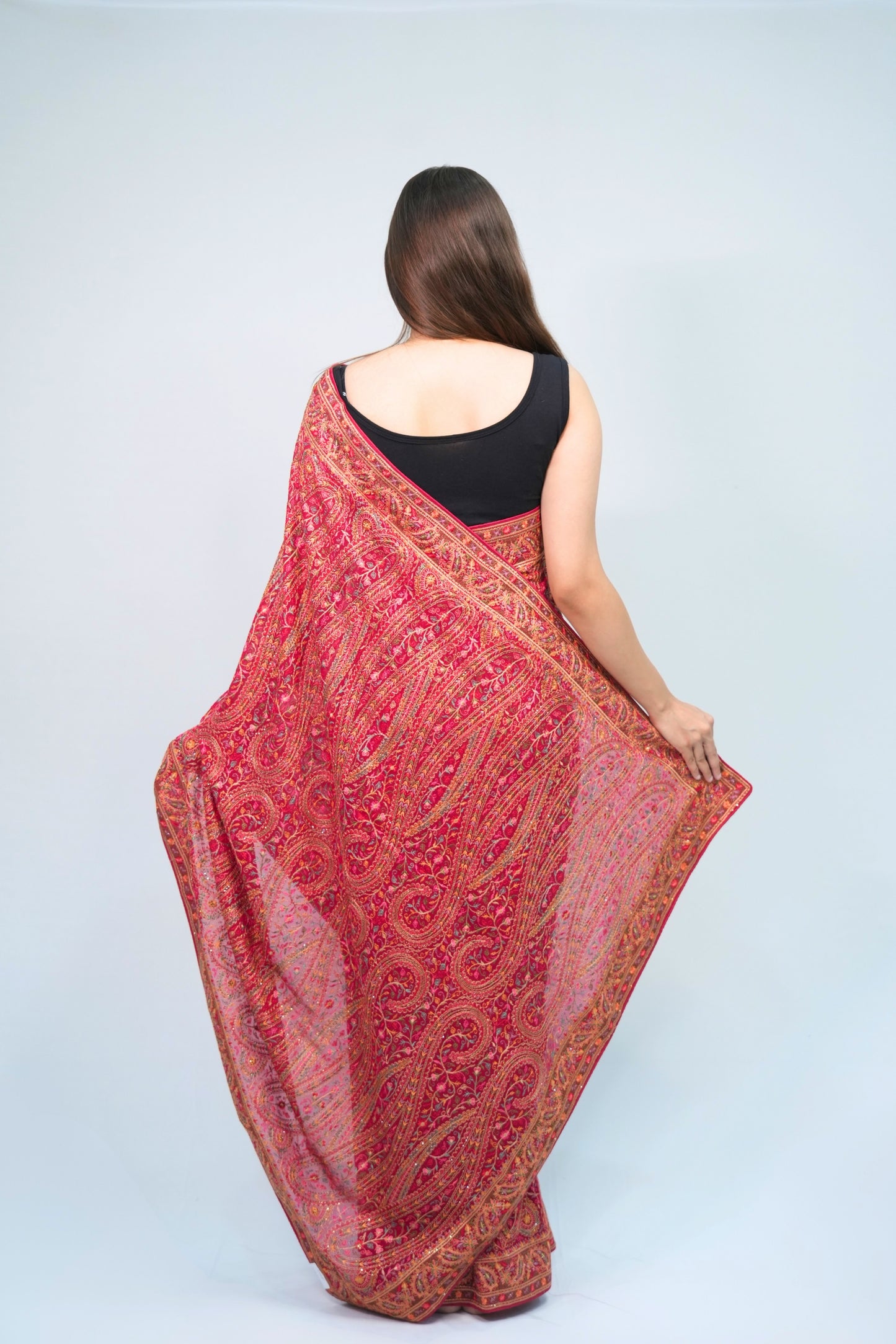 Georgette Kashmiri Work