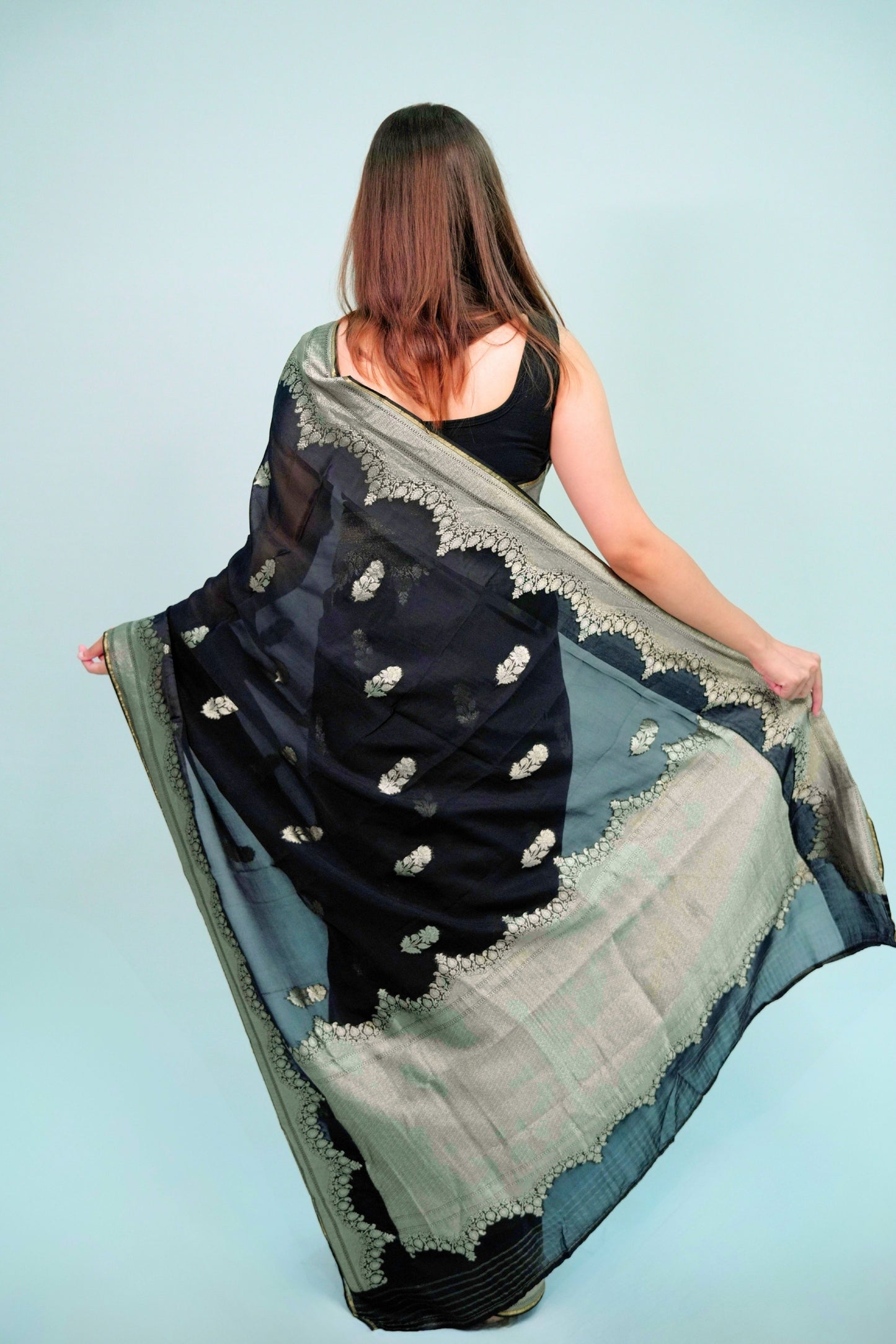 Banarsi Organza Saree