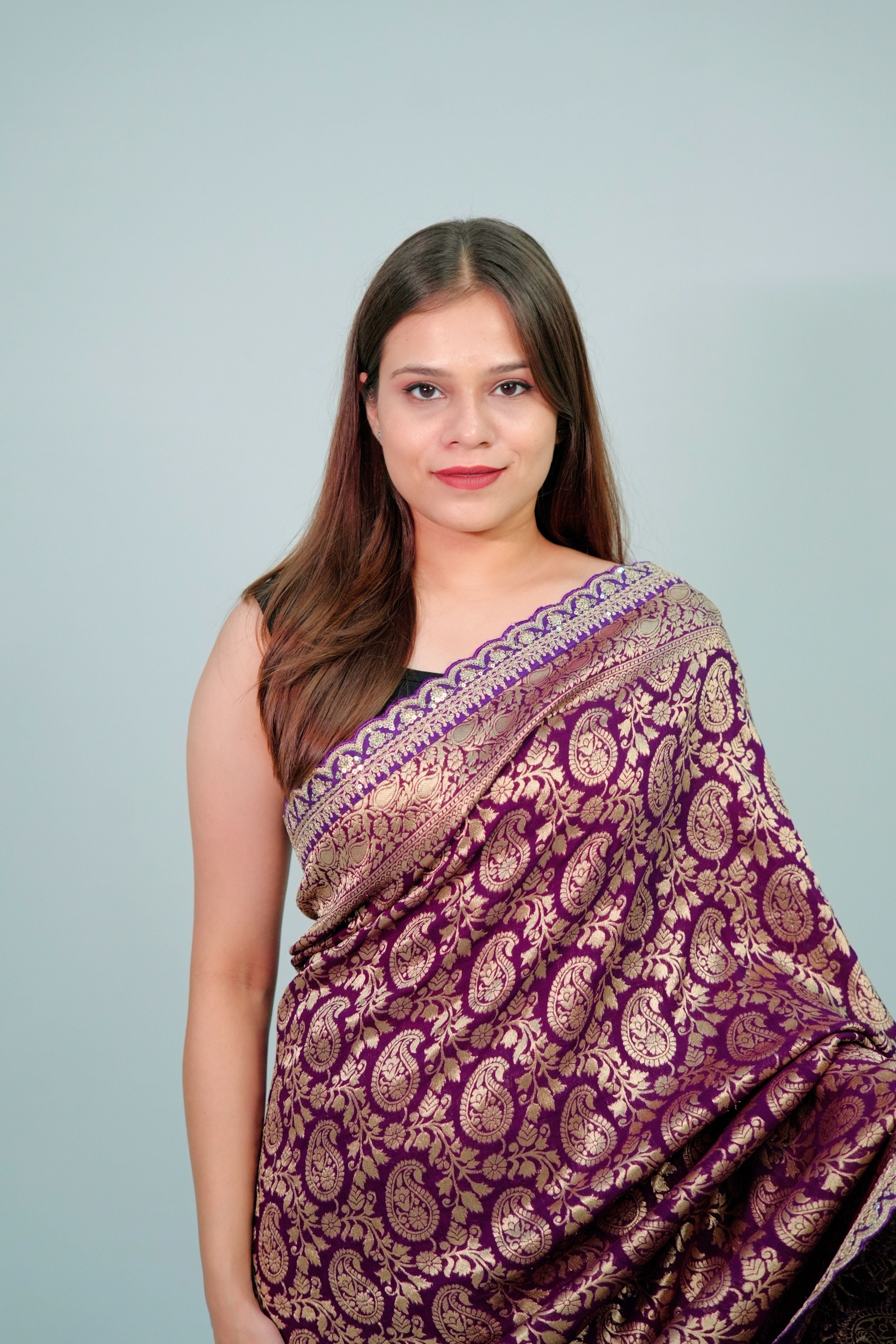 Georgette Khaddi Banarsi