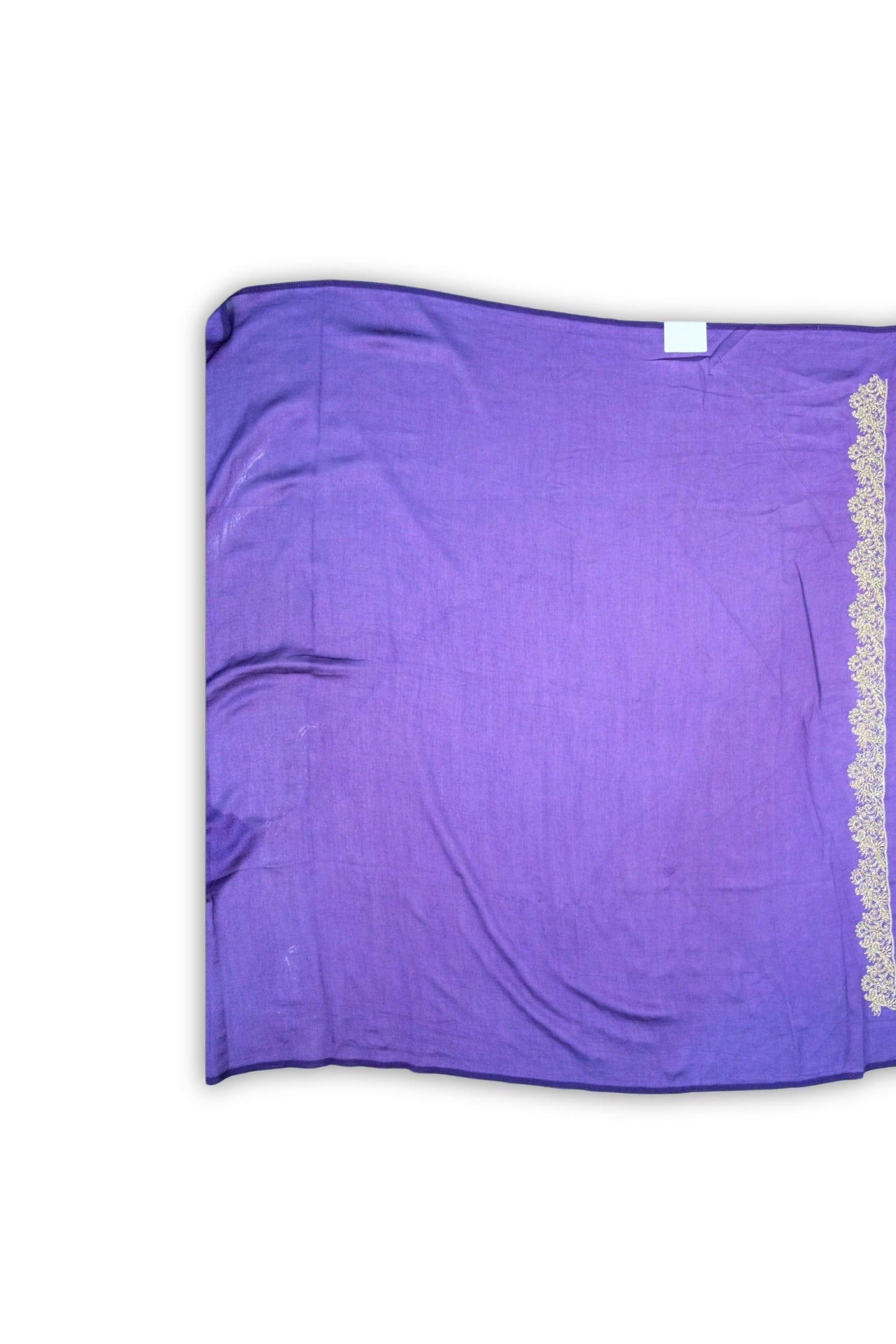 Vichitra silk pitai work