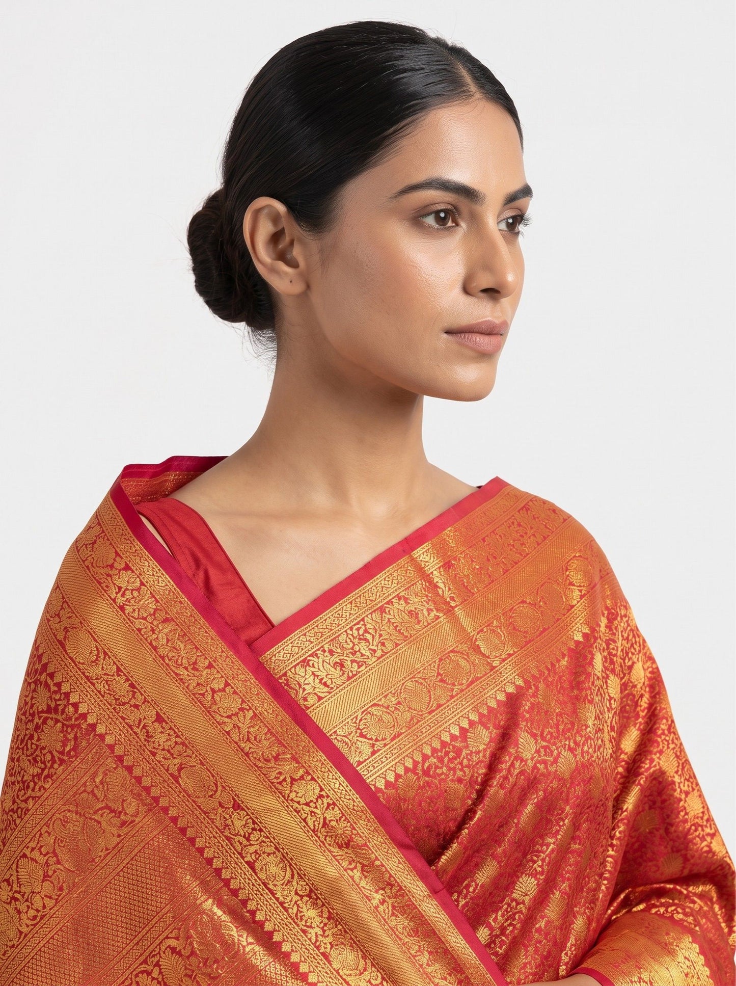 Brocade Kanjivaram Silk Saree