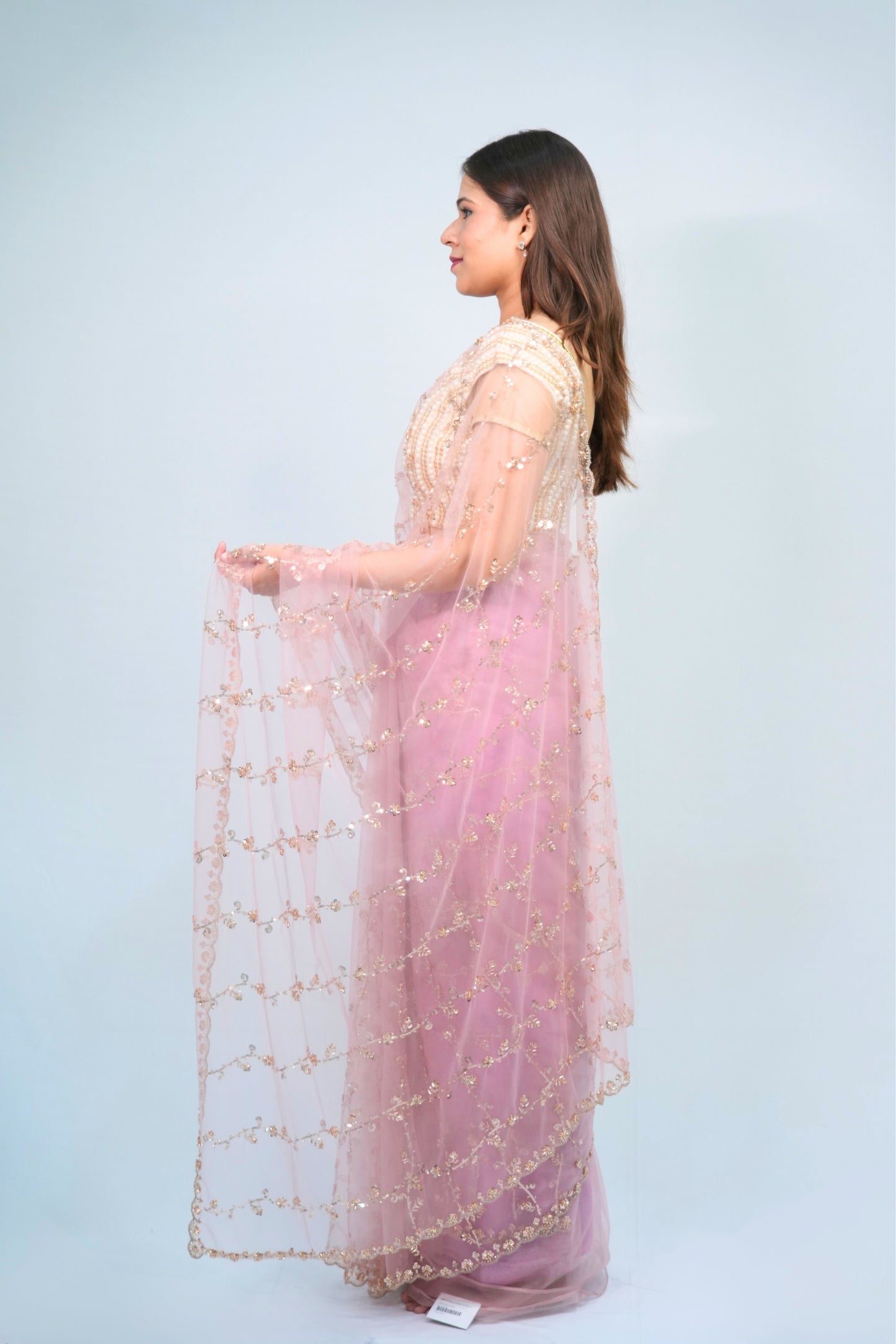 Designer Net Saree