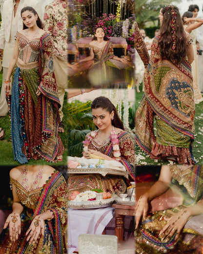 Celebrity Designer Chinon Saree