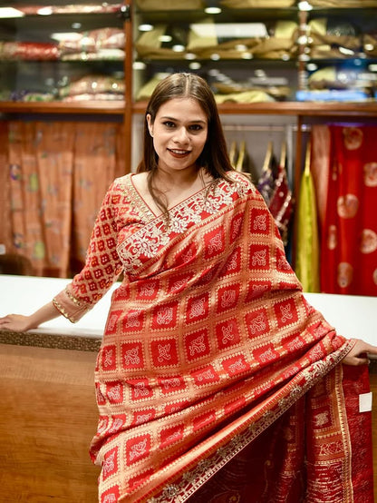 Bandhej sarees