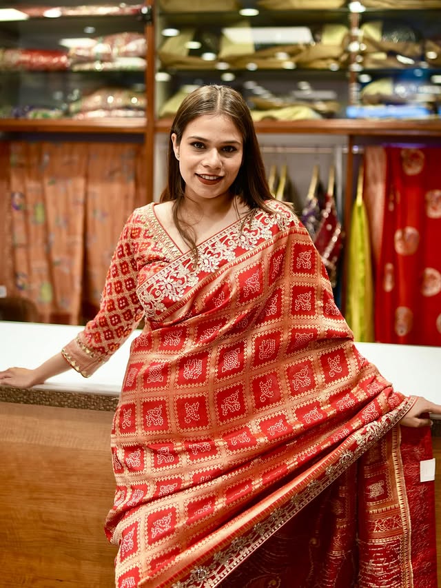 Bandhej sarees