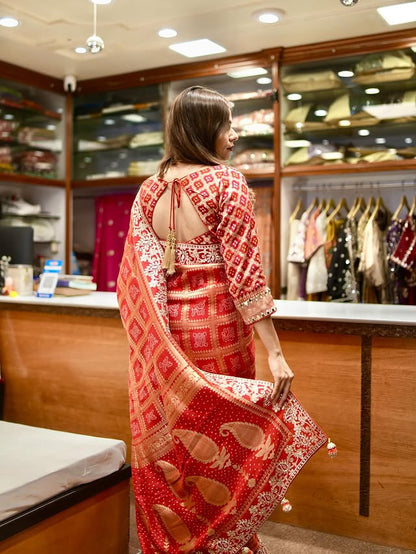 Bandhej sarees