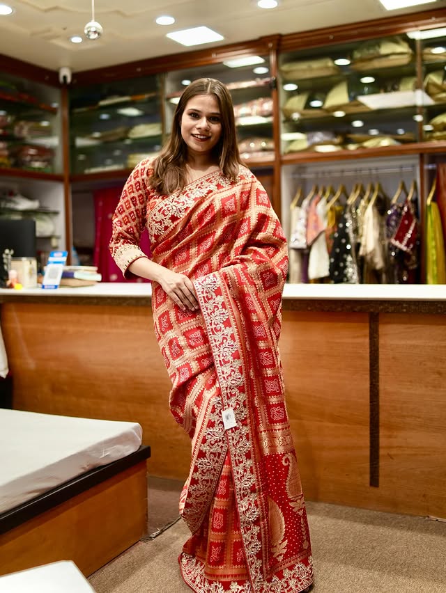 Bandhej sarees