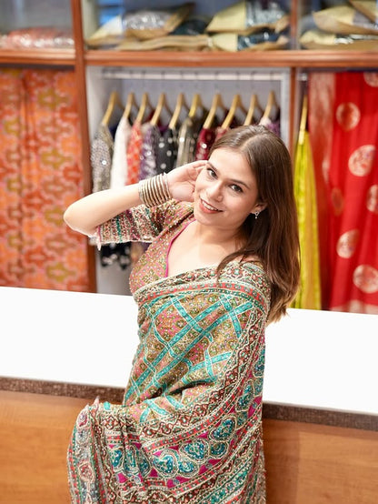 Chiffon saree