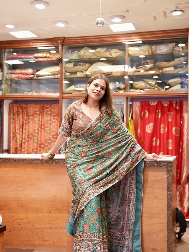 Chiffon saree