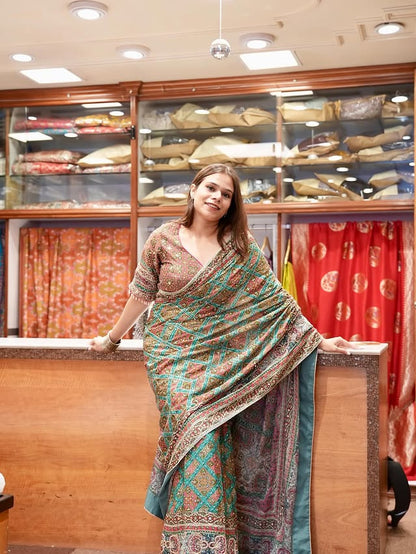 Chiffon saree
