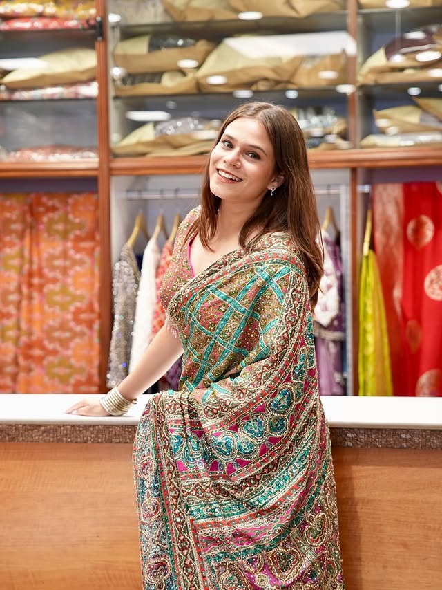 Chiffon saree