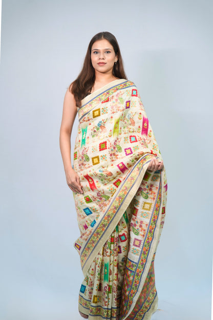 Karni silk saree