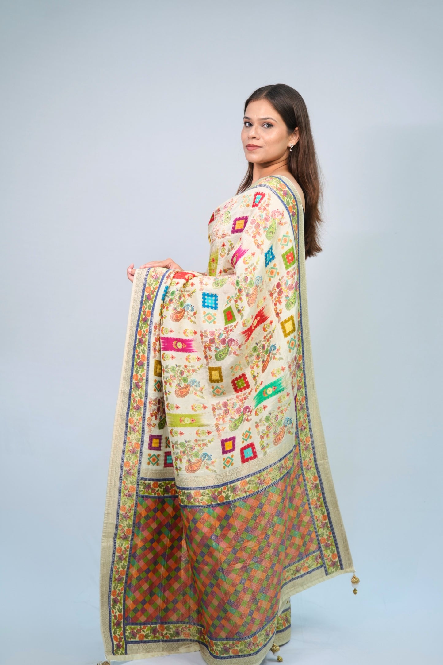 Karni silk saree