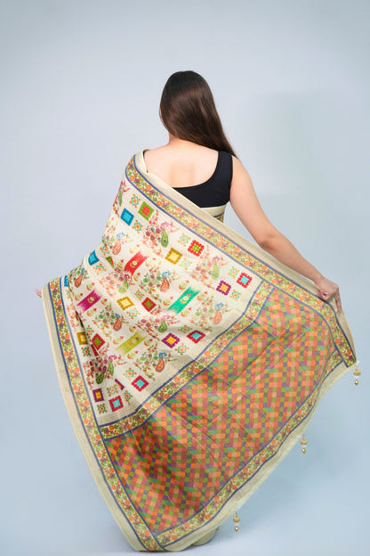 Karni silk saree
