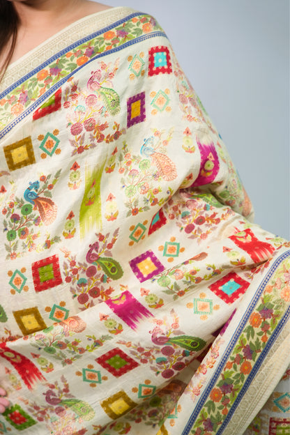 Karni silk saree