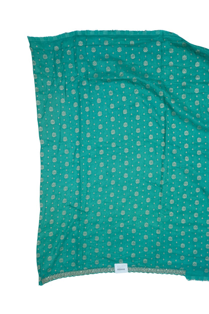 Georgette Multi-color Stripe printed