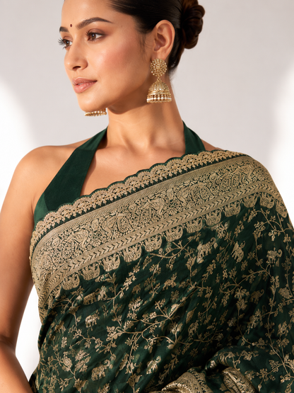 Mashru Silk Saree