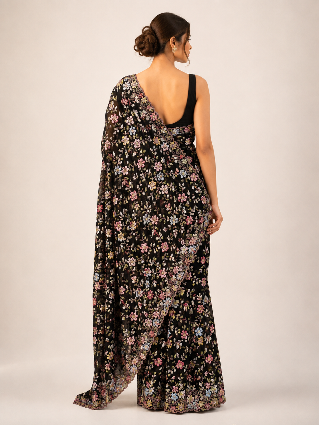Designer Organza Saree