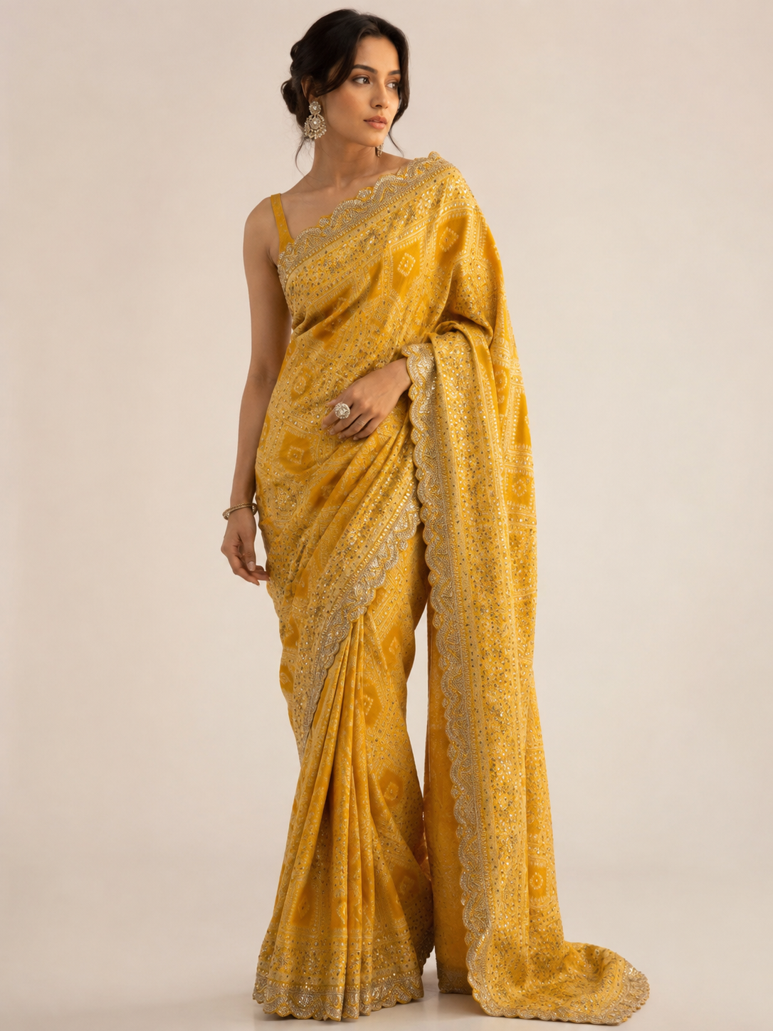 Khaddi Ghatchola Saree