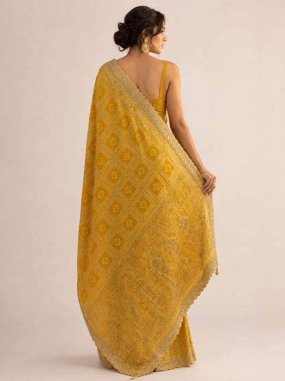 Khaddi Ghatchola Saree