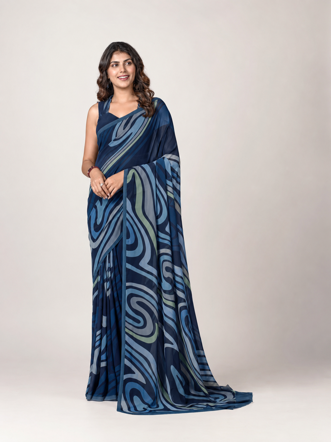 Digital Print Georgette