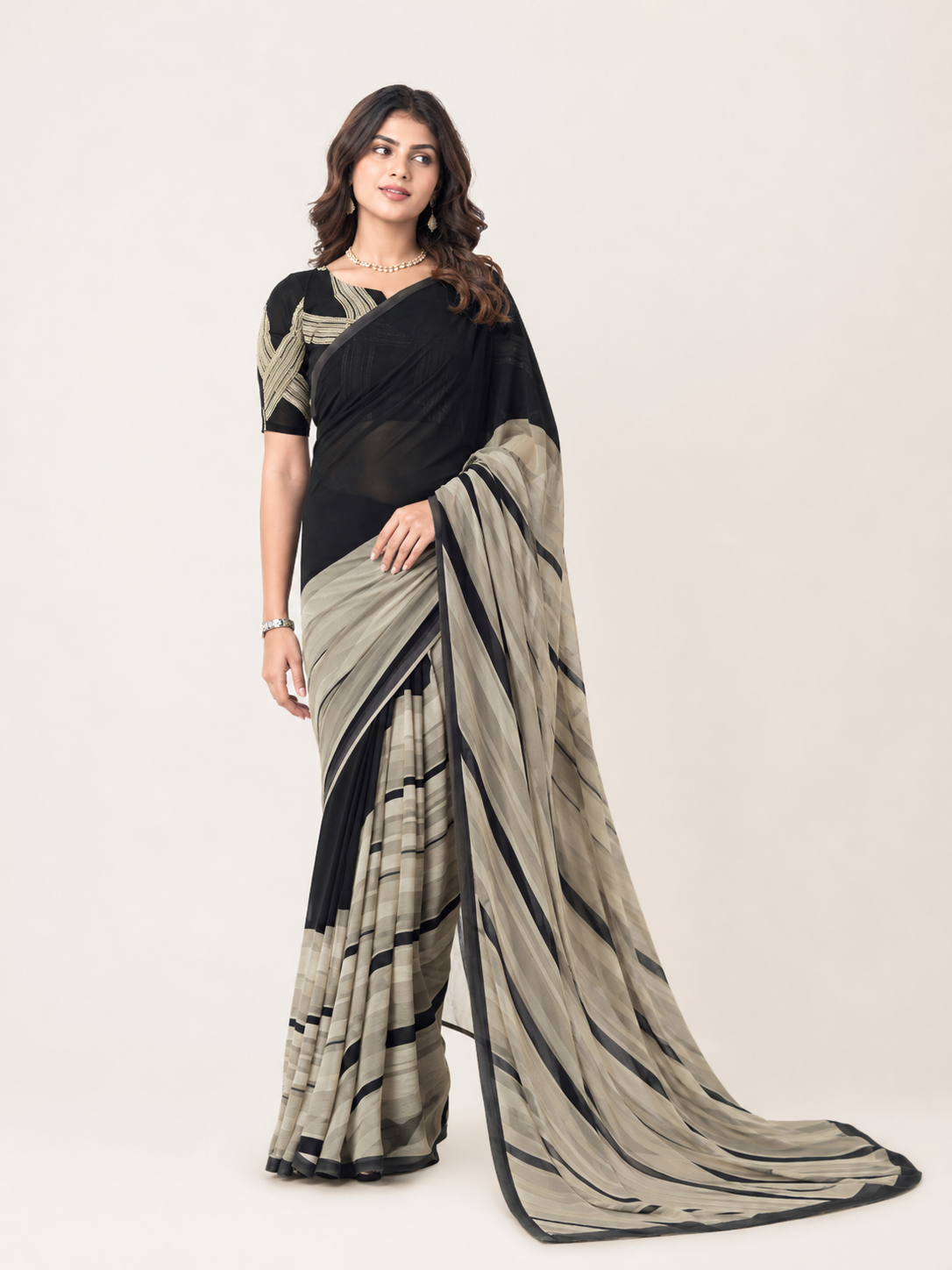 Digital Print Georgette