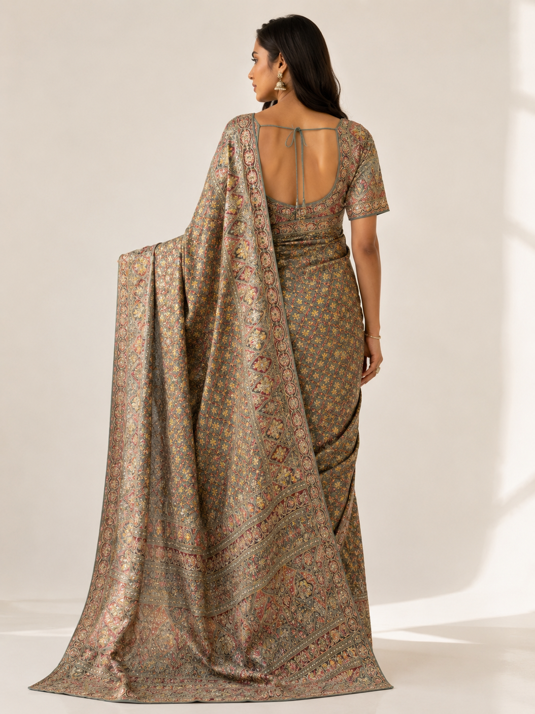 Soft Crepe Saree
