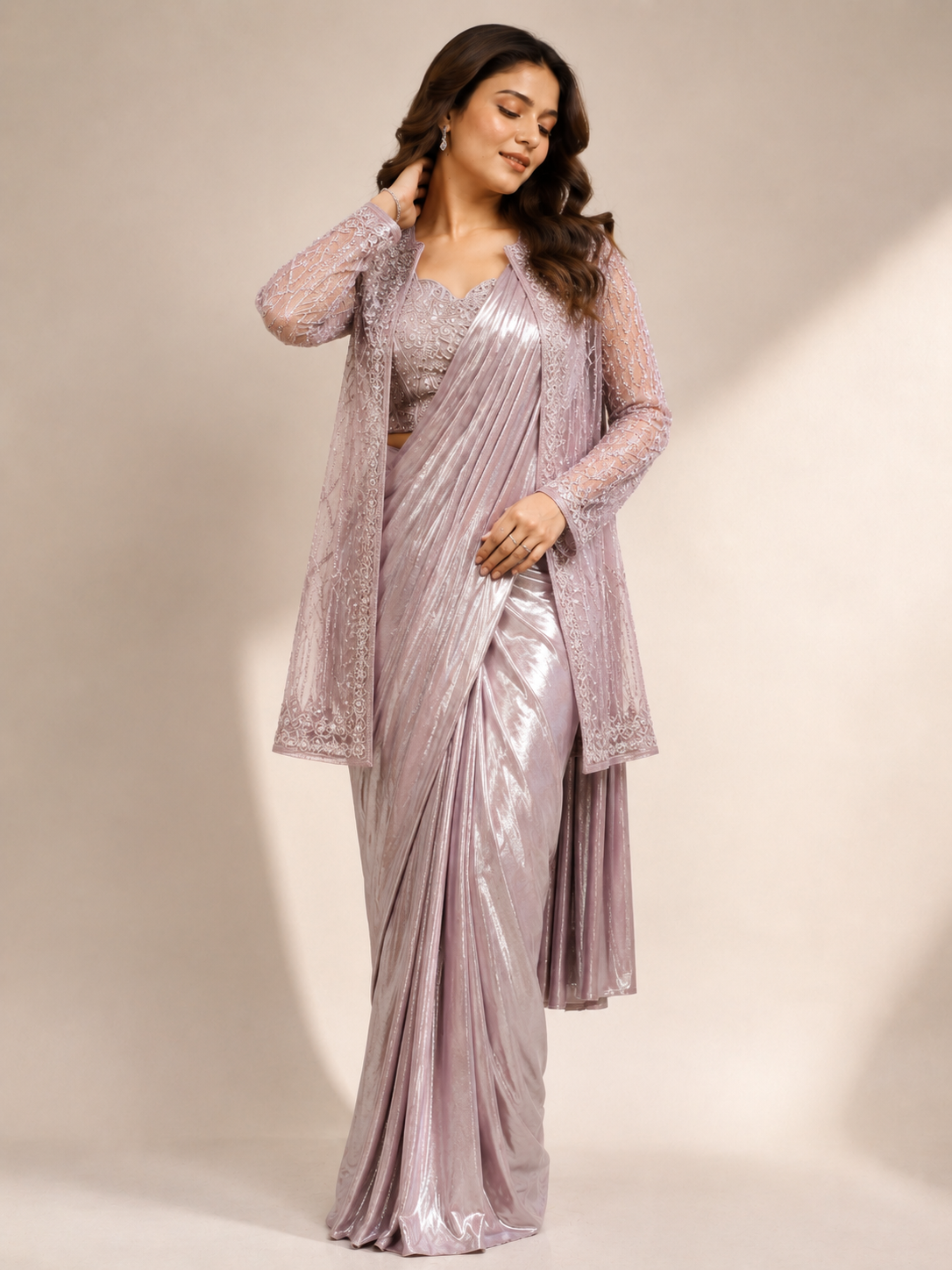 Drape Saree with Jacket