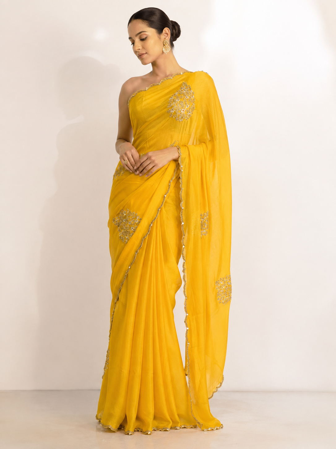 Satin Silk Saree