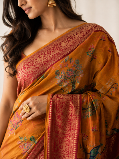 Karni Silk Saree