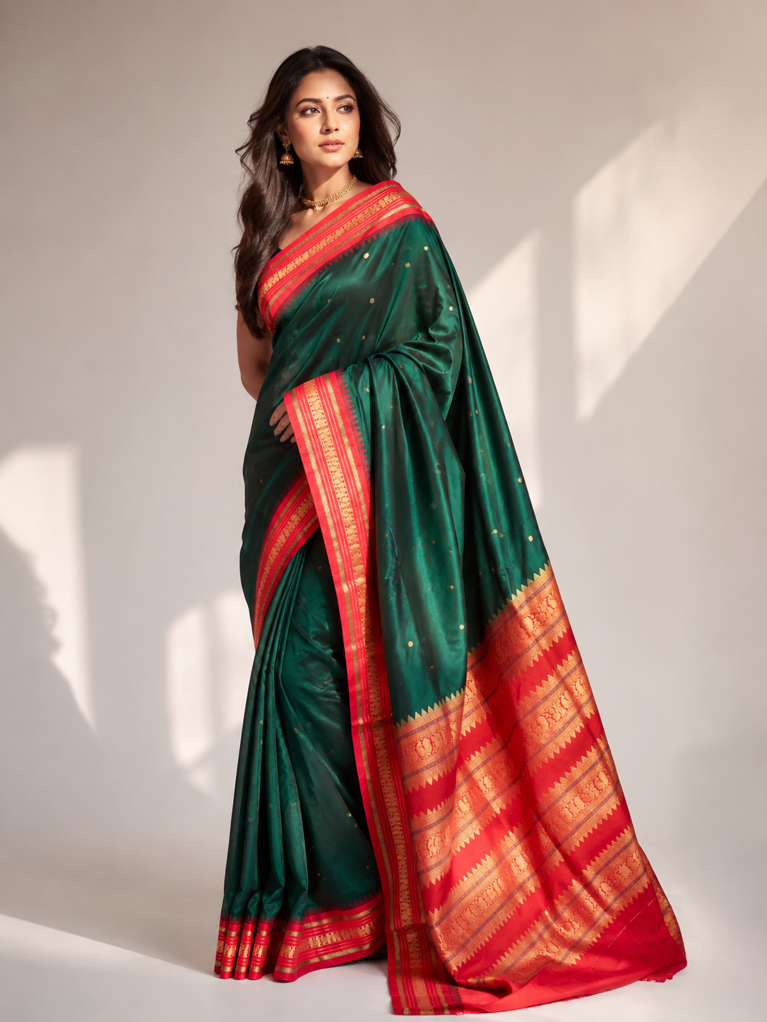 Pure Kadiyal Silk Saree