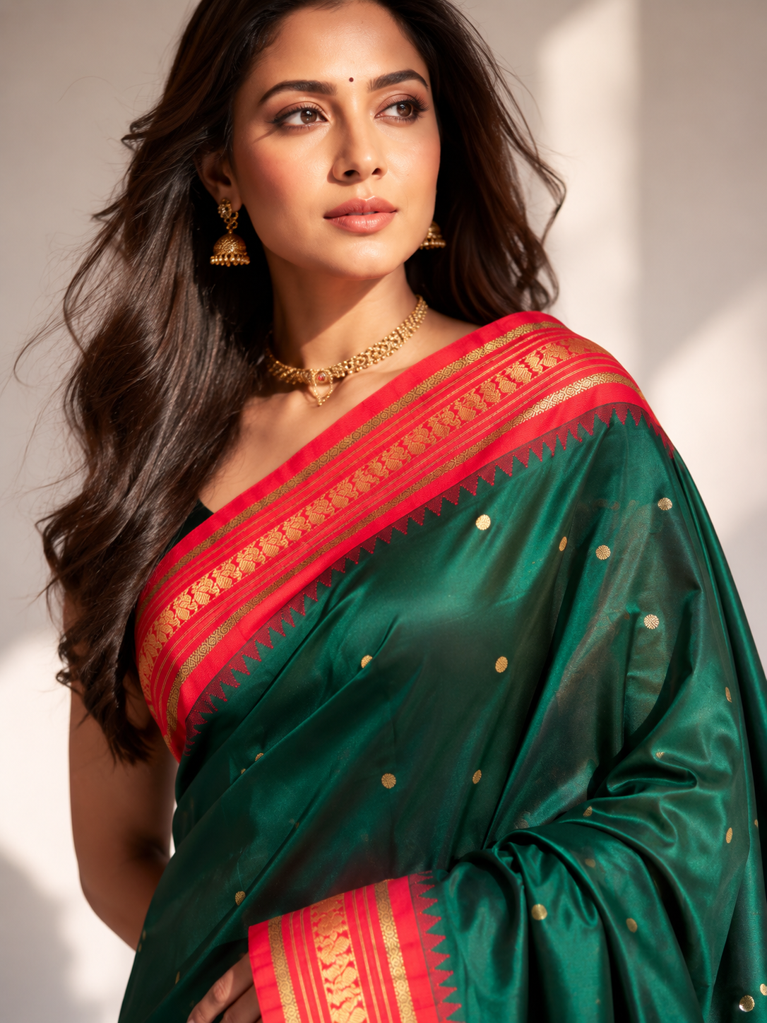 Pure Kadiyal Silk Saree