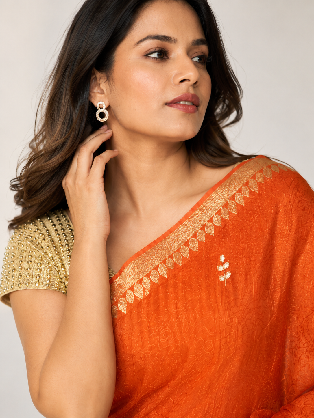 Jacquard Silk Saree