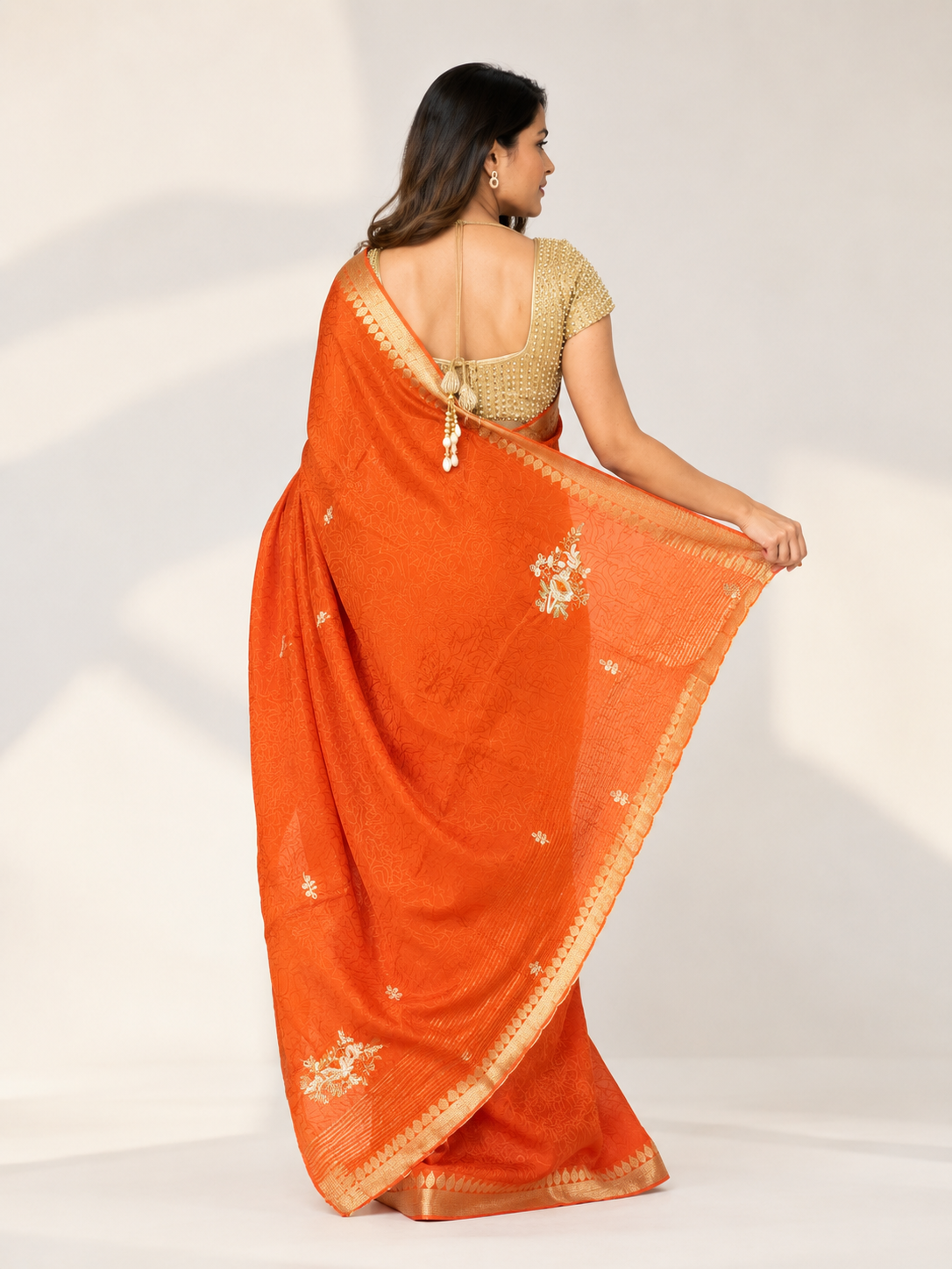 Jacquard Silk Saree