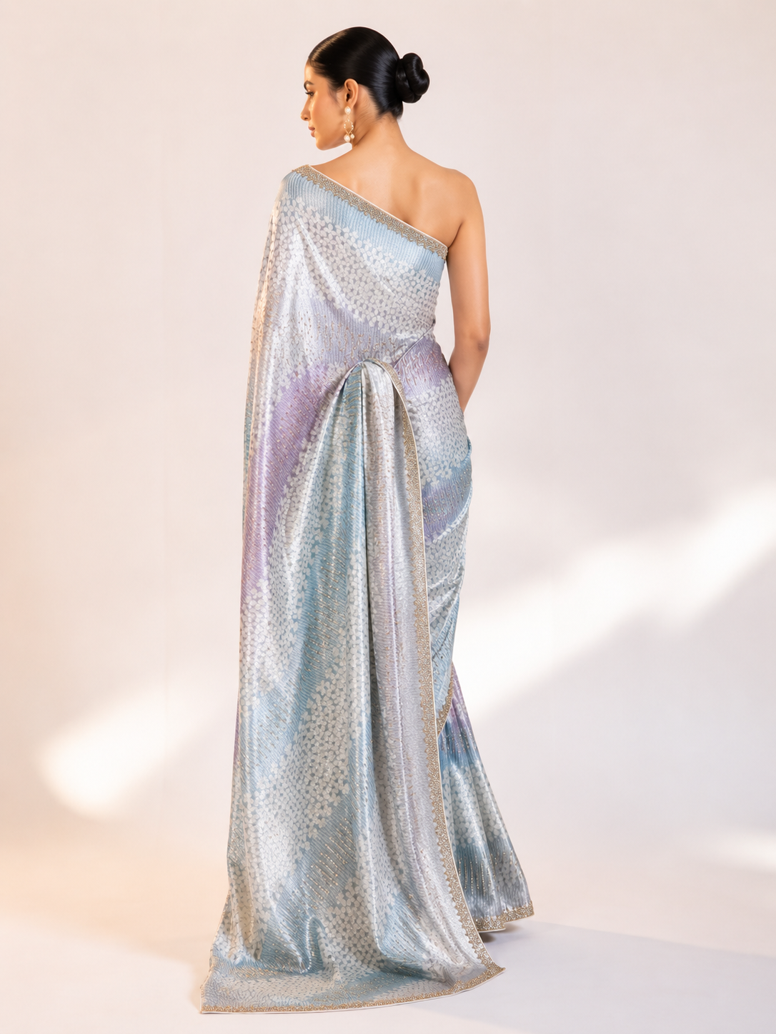 Digital Organza Saree