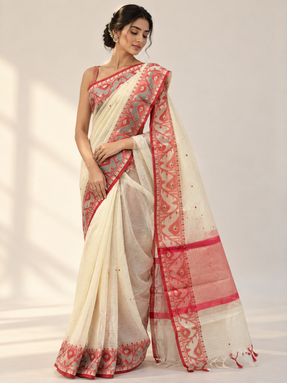 Dhakai Kota Tissue Saree