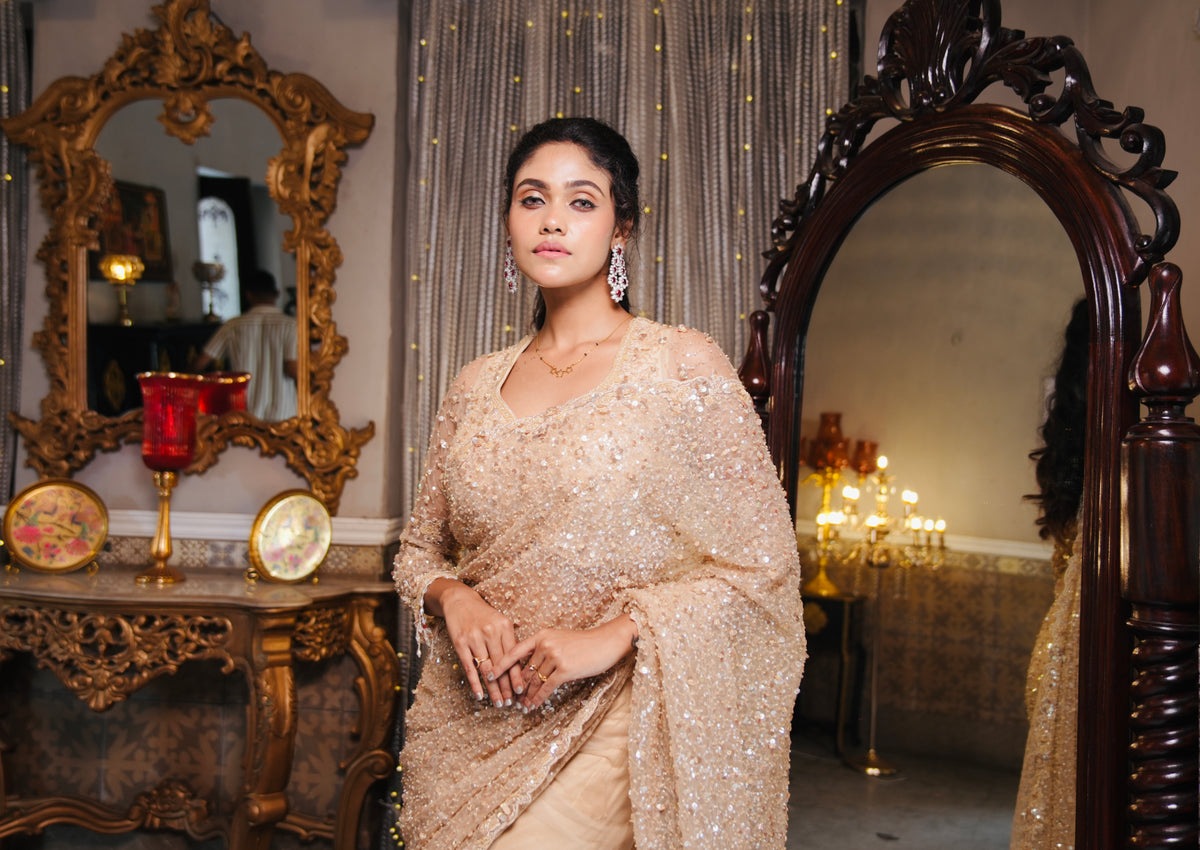 DESIGNER NET SAREE